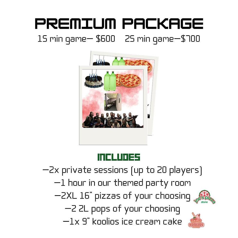 Grande Prairie birthday packages